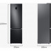 Холодильник з морозильною камерою Samsung RB38T674EB1