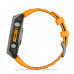 Garmin Fenix 8 47 mm AMOLED Sapphire Titanium with Spark orange/graphite silicone band (010-02904-11)