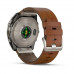 Garmin Fenix 8 51 mm AMOLED Sapphire Carbon grey DLC with Chestnut leather band (010-02905-40)