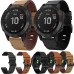 Ремінець Garmin QuickFit 22 Watch Bands Chestnut leather (010-12863-05)