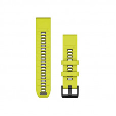 Ремінець Garmin QuickFit 22 Watch Bands Amp Yellow/Graphite Silicone (010-13392-08)
