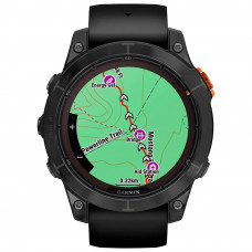 Garmin Fenix 7 Pro Solar Slate Gray w. Black Band (010-02777-01)