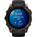 Garmin Fenix 8 47 mm AMOLED Sapphire Carbon grey DLC titanium with Black/pebble grey silicone band (010-02904-21)