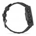 Garmin Fenix E 47 mm AMOLED Slate Gray Steel with Black Silicone Band (010-03025-01)