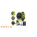 Garmin Fenix 8 51 mm Solar Sapphire Titanium w. Amp Yellow/Graphite Silicone Band (010-02907-21)