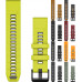 Ремінець Garmin QuickFit 22 Watch Bands Amp Yellow/Graphite Silicone (010-13392-08)