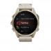 Garmin Fenix 8 43 mm AMOLED Sapphire Soft Gold with Limestone Leather Band (010-02903-40)