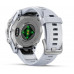Garmin Fenix 8 43 mm AMOLED Silver with Whitestone silicone band (010-02903-00)