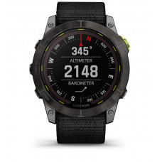 Garmin Enduro 2 Carbon Gray DLC Titanium with Black UltraFit Nylon Strap (010-02754-01)