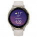 Garmin Venu 3S Soft Gold S. Steel Bezel with Ivory Case and Silicon Band (010-02785-04)