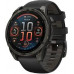 Garmin Fenix 8 43 mm AMOLED Sapphire Carbon Gray DLC Tit. w. Black/Pebble Gray S. Band (010-02903-21)