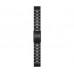 Ремінець Garmin QuickFit 22 Watch Bands Vented titanium bracelet Carbon grey DLC coating (010-12863-09)