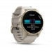 Garmin Fenix 8 43 mm AMOLED Sapphire Soft Gold with Limestone Leather Band (010-02903-40)