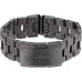 Ремінець Garmin QuickFit 22 Watch Bands Vented titanium bracelet Carbon grey DLC coating (010-12863-09)