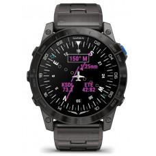Garmin D2 Mach 1 Pro with Vented Titanium Bracelet (010-02804-81)