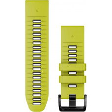 Ремінець Garmin QuickFit 26 Watch Bands Electric Lime/Graphite Silicone (010-13281-03) 