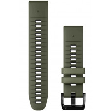 Ремінець Garmin QuickFit 22 Watch Bands Moss/Graphite Silicone (010-13280-07)