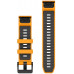 Ремінець Garmin QuickFit 22 Watch Bands Spark Orange/Graphite Silicone (010-13392-01)