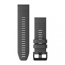 Ремінець Garmin QuickFit 26 Watch Bands Graphite Silicone (010-13393-07)