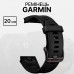 Ремінець Garmin QuickFit 20 Watch Bands Black silicone (010-13102-00)