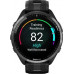 Garmin Forerunner 965 Carbon Gray Titanium Bezel w. Blk Case and Blk/Powder Gray S. Band (010-02809-10)
