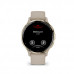 Garmin Venu 3S Soft Gold S. Steel Bezel with French Gray Case and Silicon Band (010-02785-02)