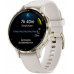 Garmin Venu 3S Soft Gold S. Steel Bezel with Ivory Case and Silicon Band (010-02785-04)
