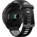 Garmin Forerunner 965 Carbon Gray Titanium Bezel w. Blk Case and Blk/Powder Gray S. Band (010-02809-10)